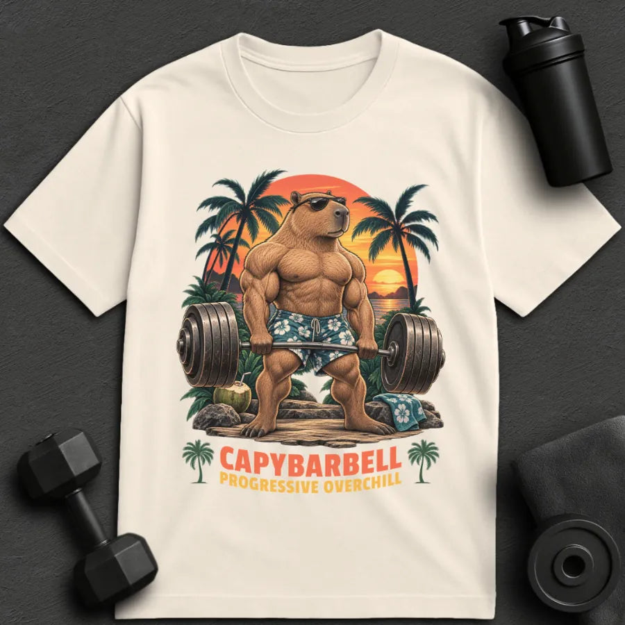 Capybarbell - Oversized T-Shirt