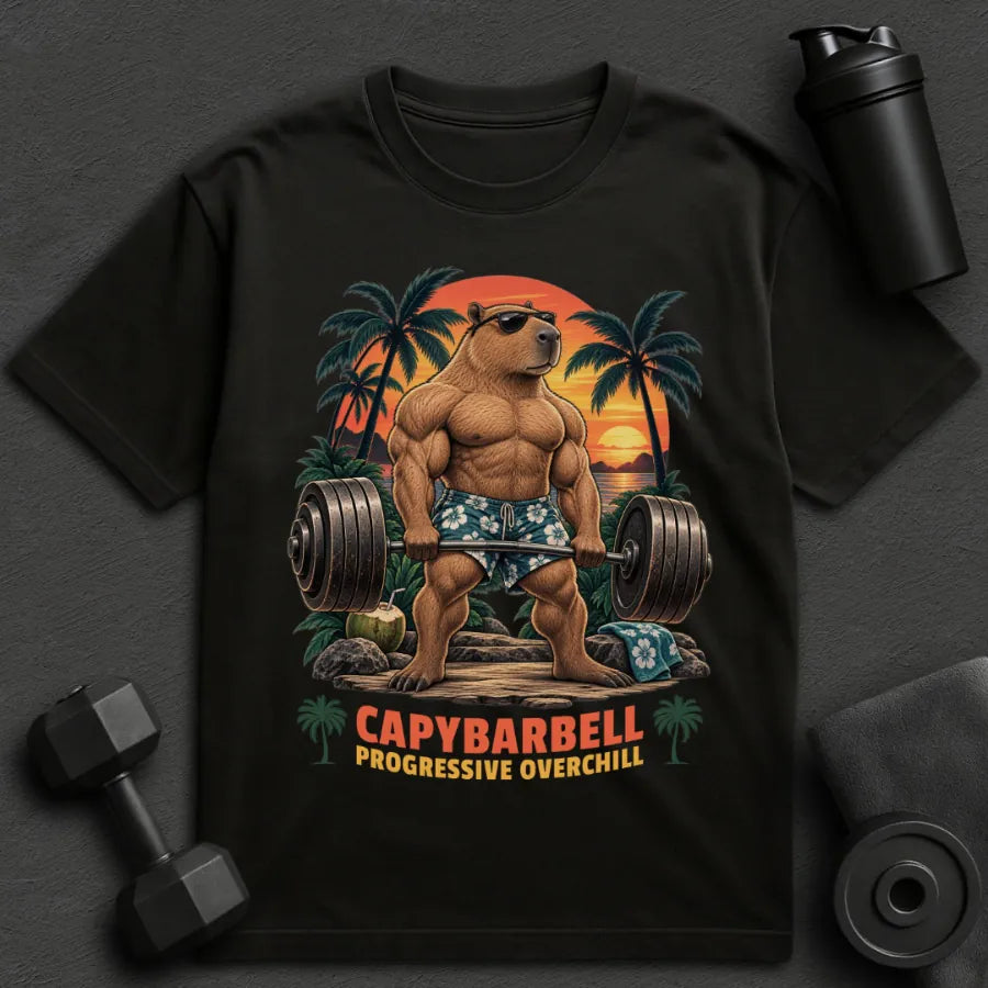 Capybarbell - Oversized T-Shirt