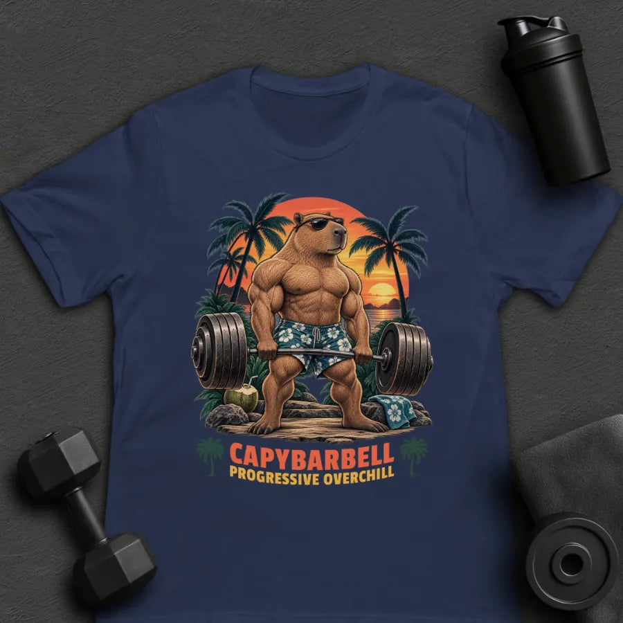Capybarbell - T-Shirt