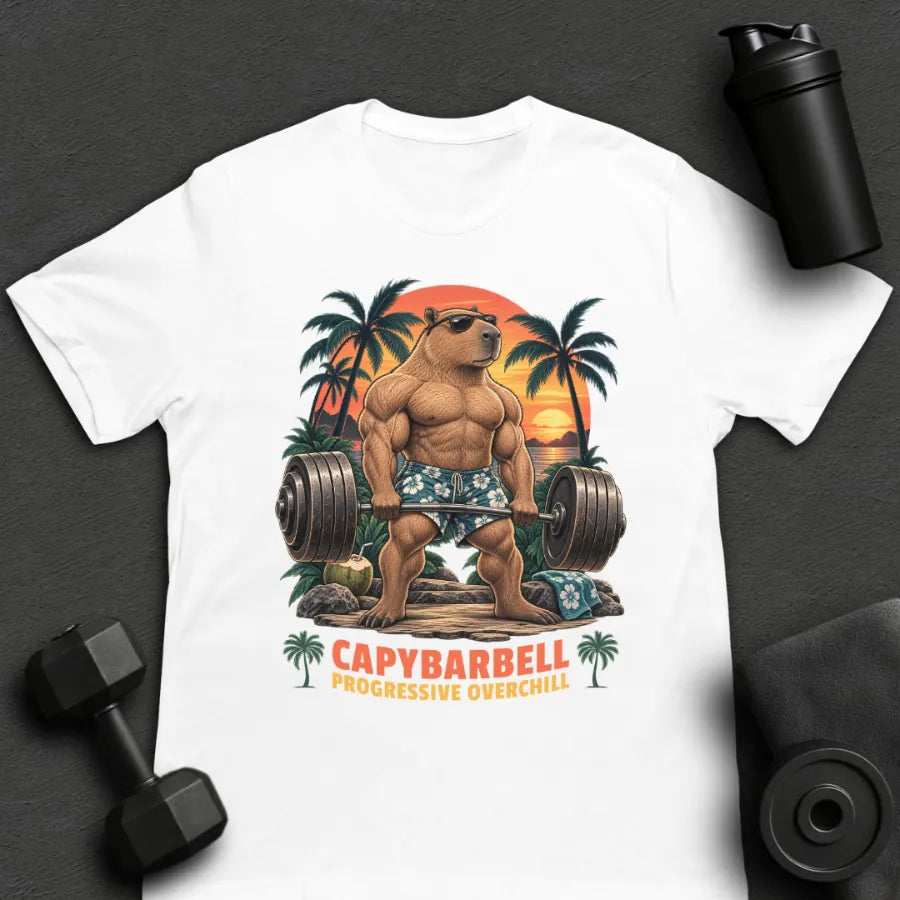 Capybarbell - T-Shirt