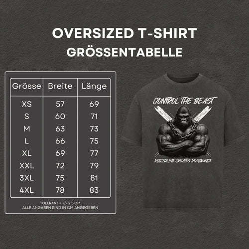 Control the Beast - Oversized T-Shirt
