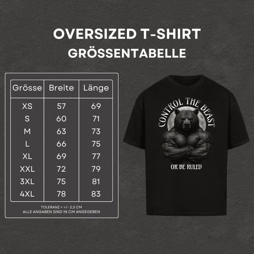 Control the Beast - Oversized T-Shirt