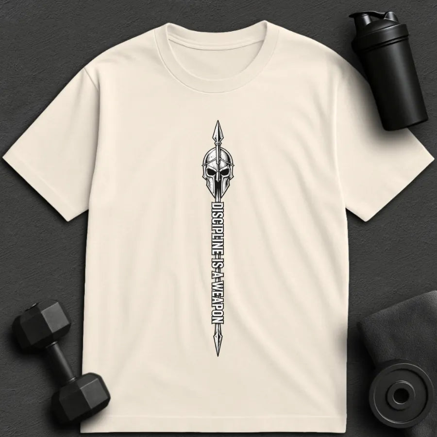 Discipline Is A Weapon - Oversized T-Shirt