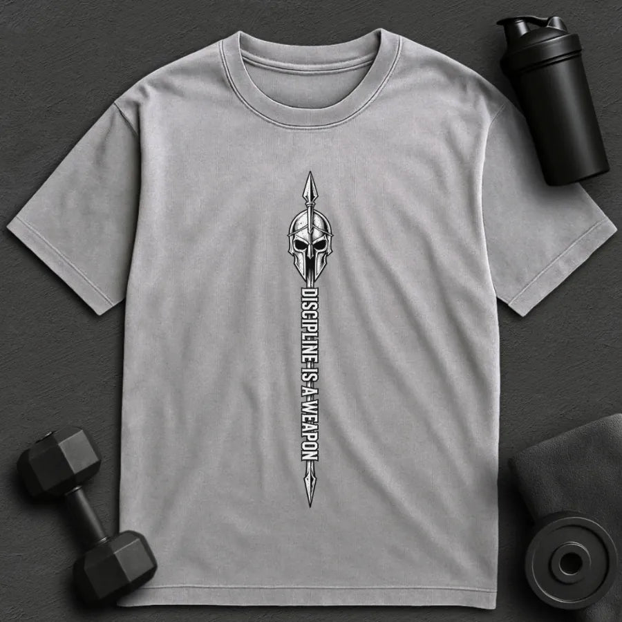 Discipline Is A Weapon - Oversized T-Shirt