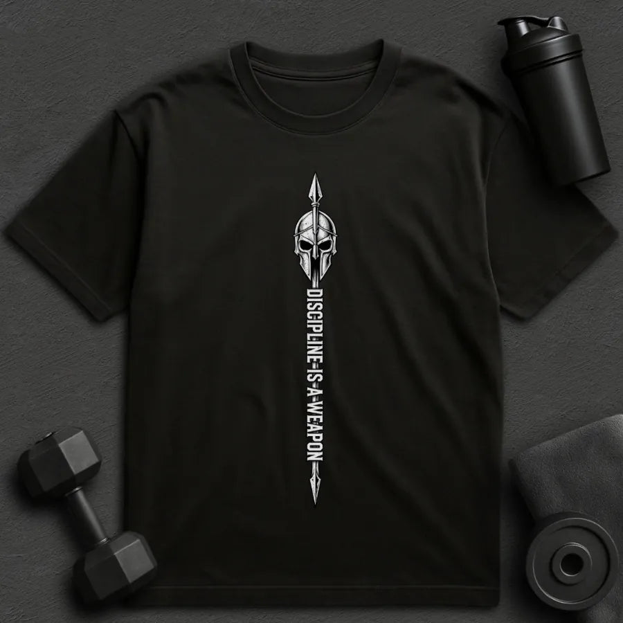 Discipline Is A Weapon - Oversized T-Shirt