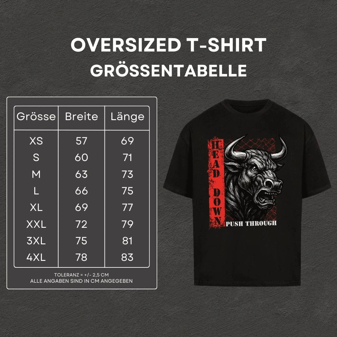 Head Down - Oversized T-Shirt