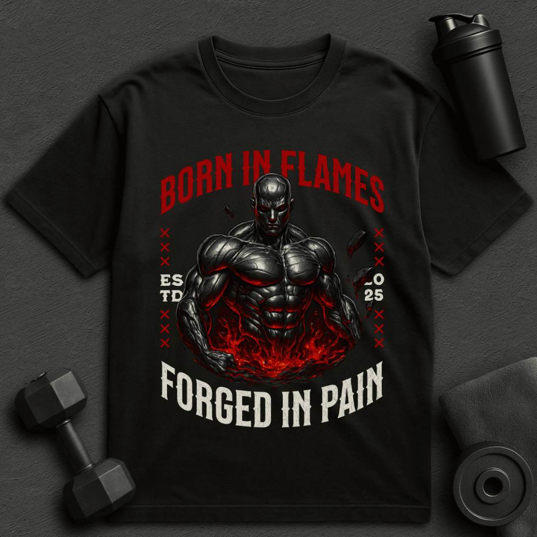 Born In Flames - Oversized T-Shirt