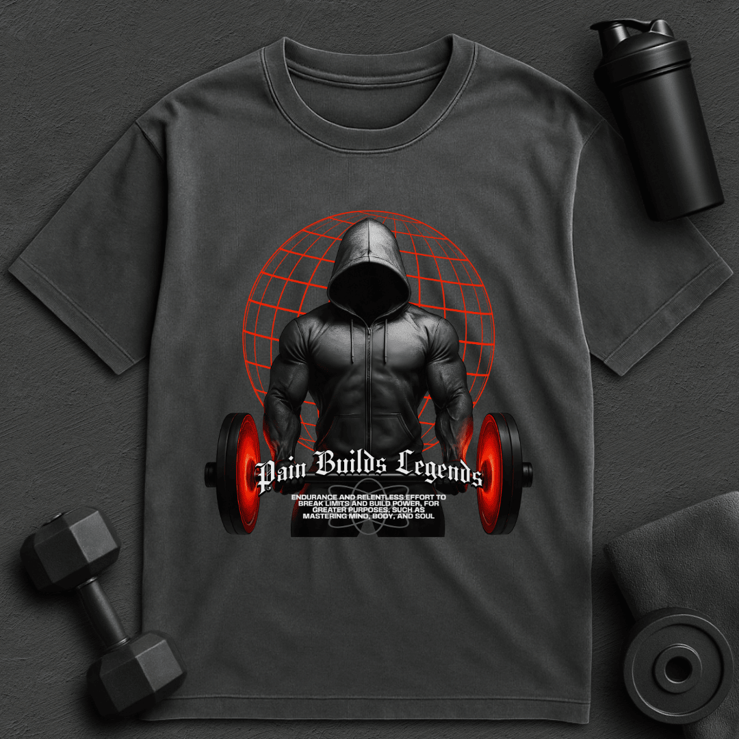 Pain Builds Legends - Oversized T-Shirt