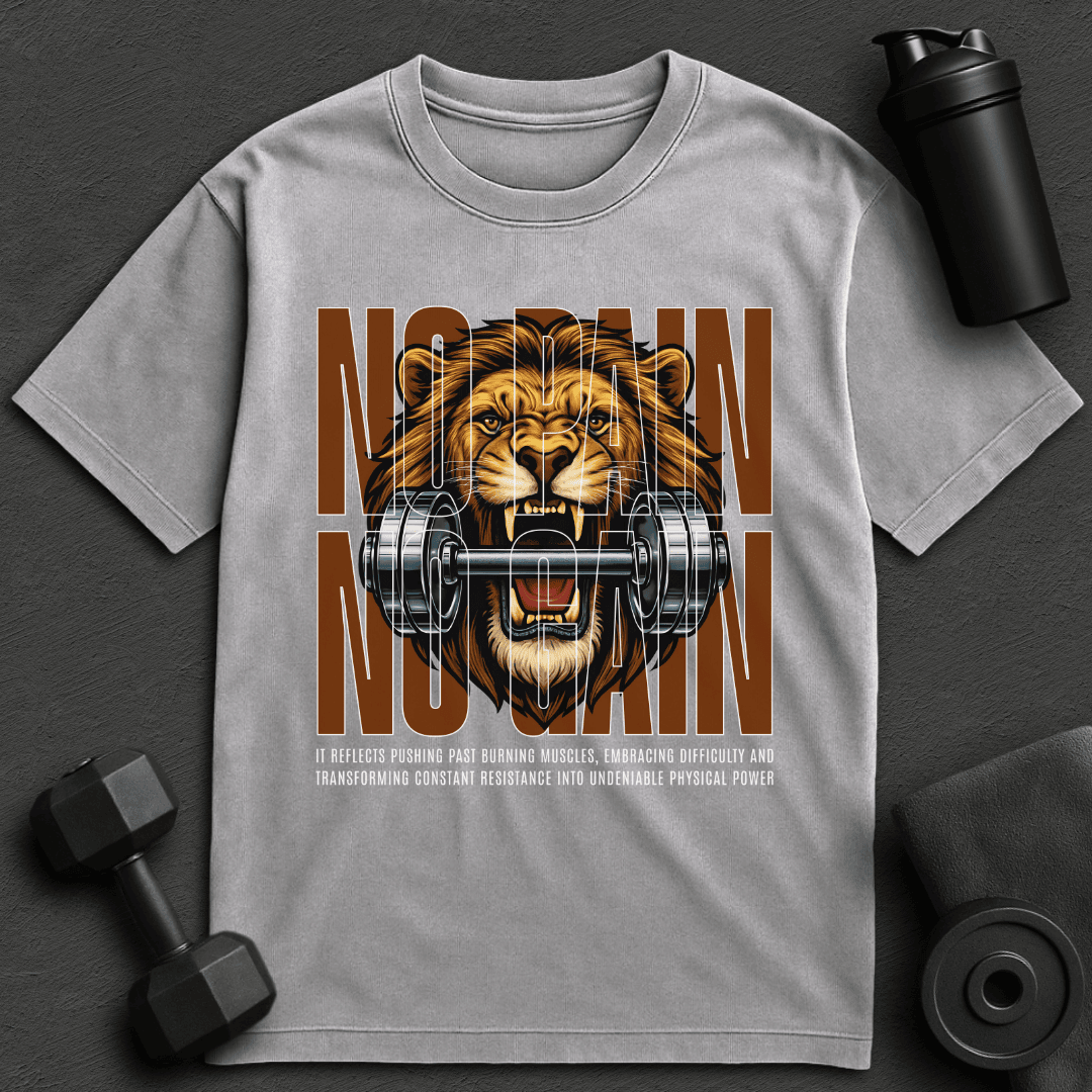 No Pain No Gain - Oversized T-Shirt