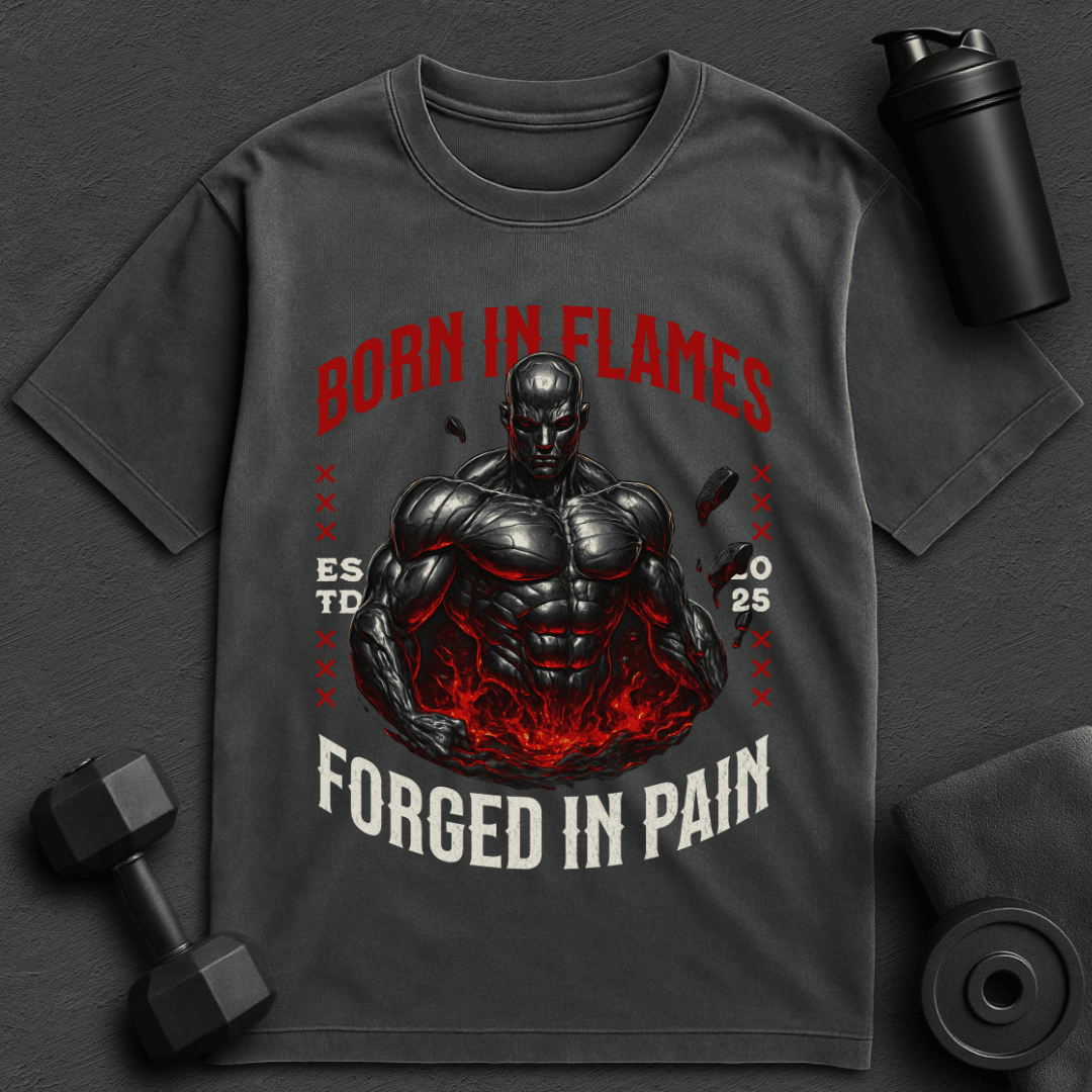 Born In Flames - Oversized T-Shirt