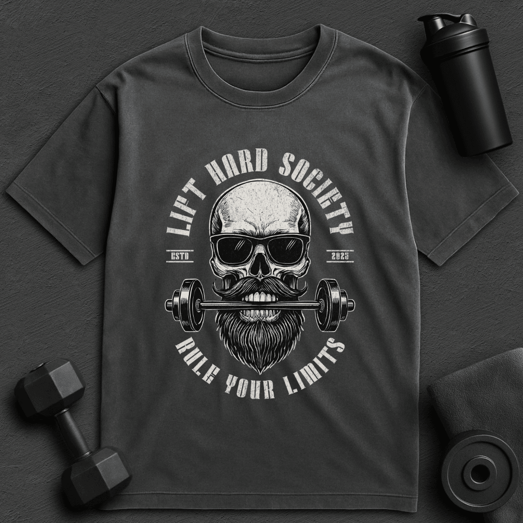 Lift Hard Society - Oversized TShirt