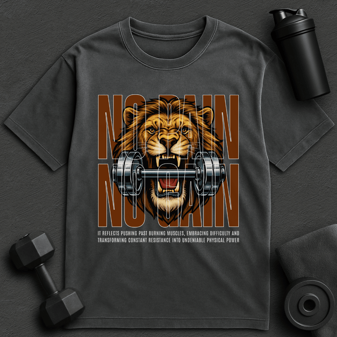 No Pain No Gain - Oversized T-Shirt