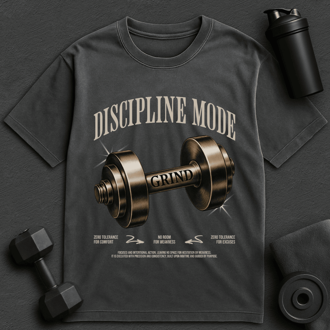 Discipline Mode - Oversized T-Shirt