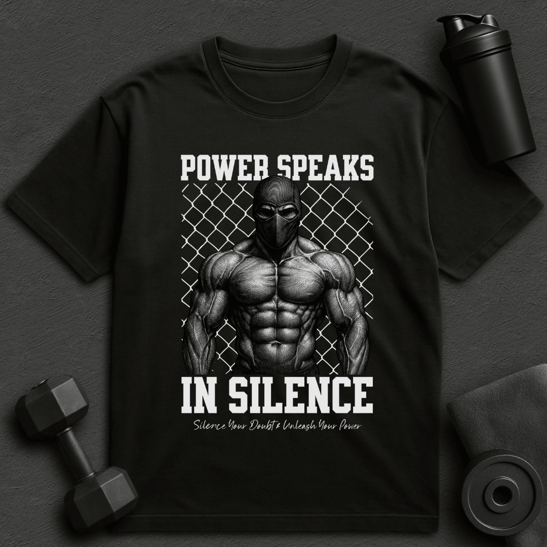 Power Speaks in Silence - Oversized T-Shirt