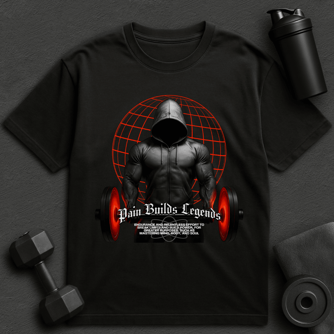 Pain Builds Legends - Oversized T-Shirt