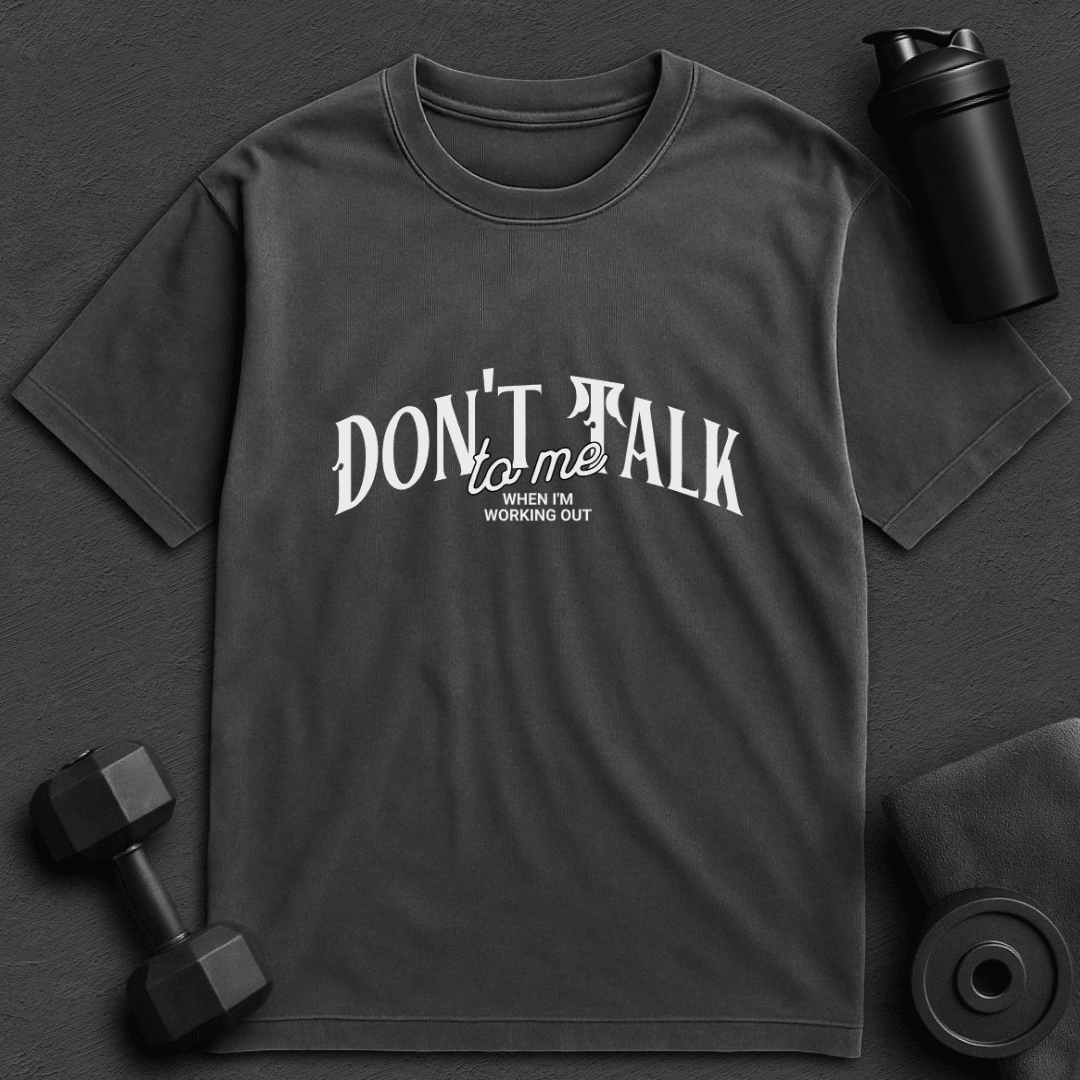 Don't Talk - Oversized T-Shirt