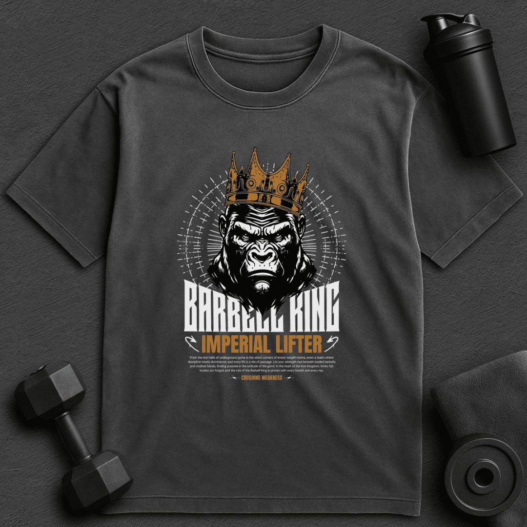 Barbell King - Oversized T-Shirt
