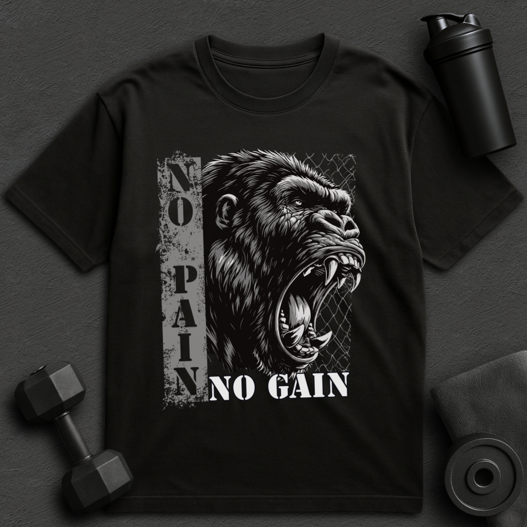 No Pain No Gain - Oversized T-Shirt