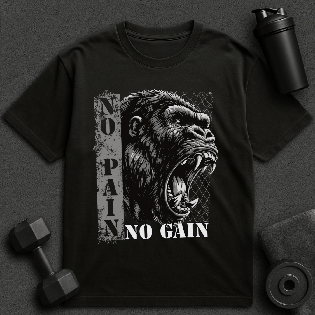 No Pain No Gain - Oversized T-Shirt