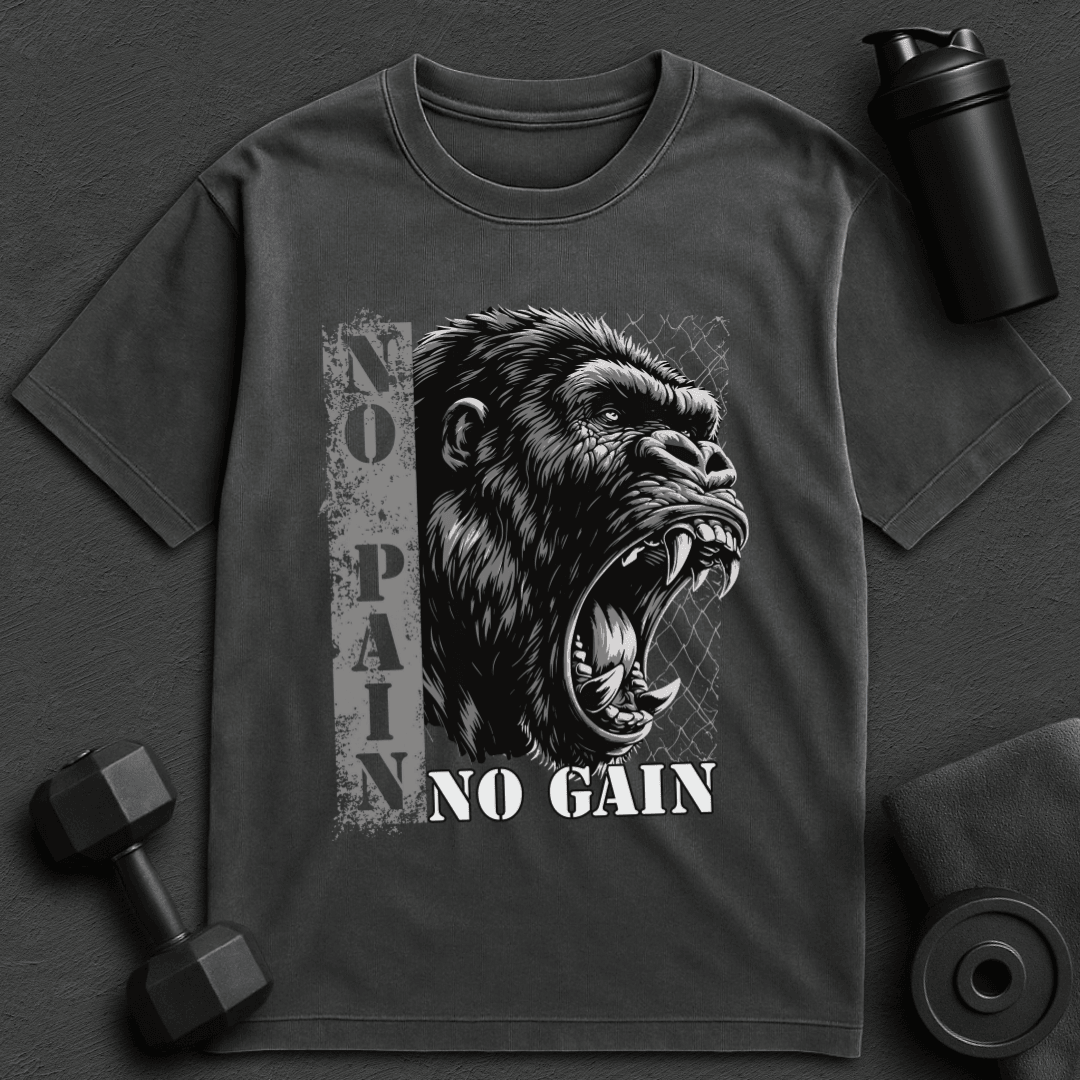 No Pain No Gain - Oversized T-Shirt