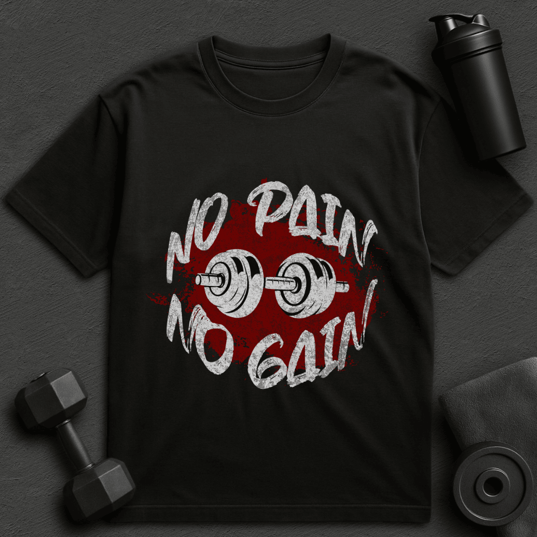 No Pain No Gain - Oversized T-Shirt