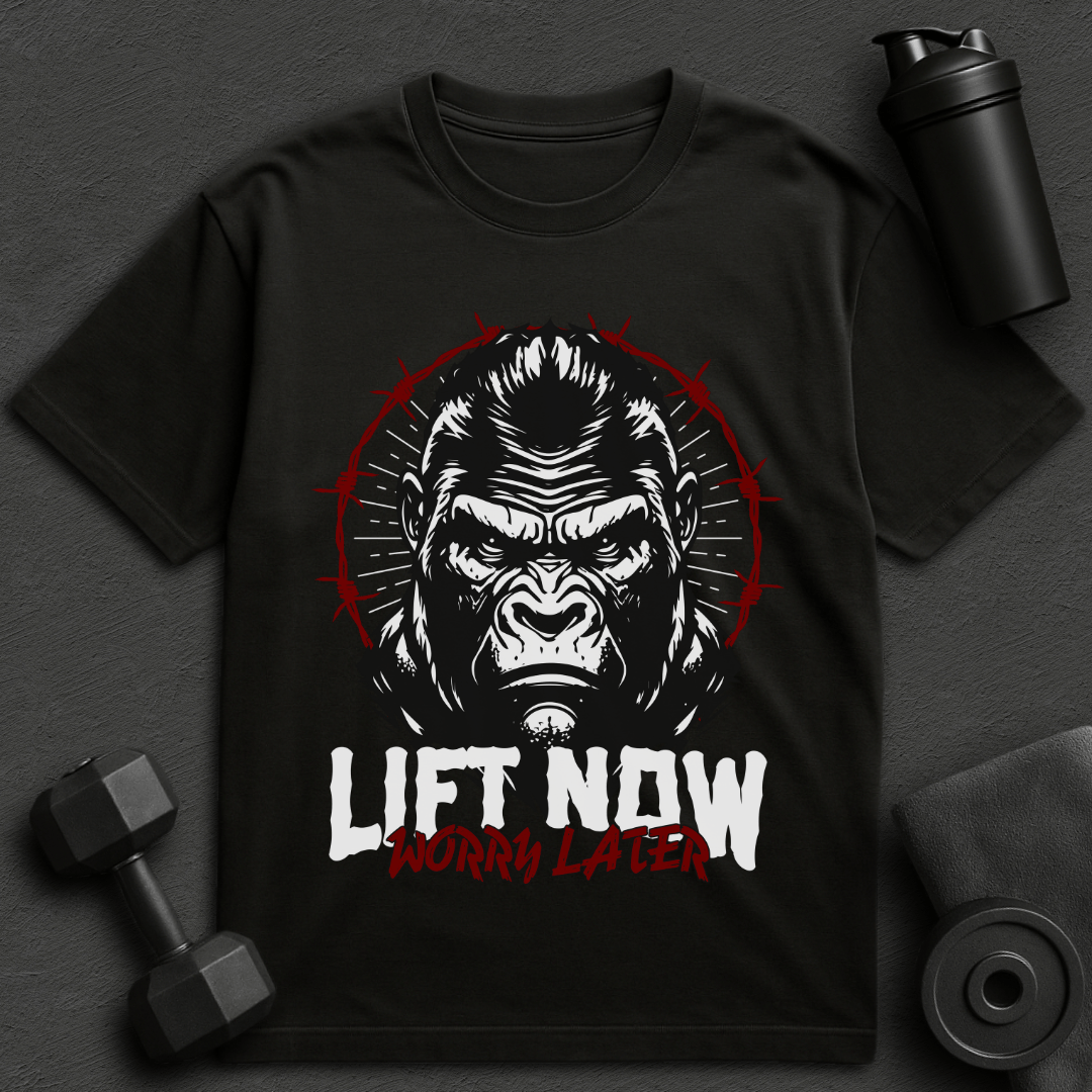 Lift Now Worry Later - Oversized Shirt