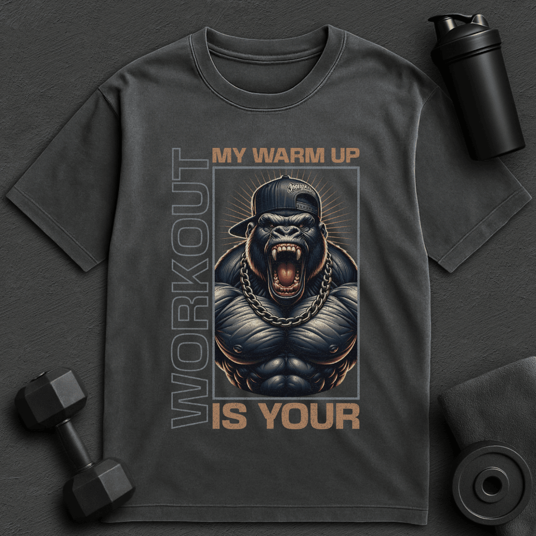 My Warm Up - Oversized T-Shirt