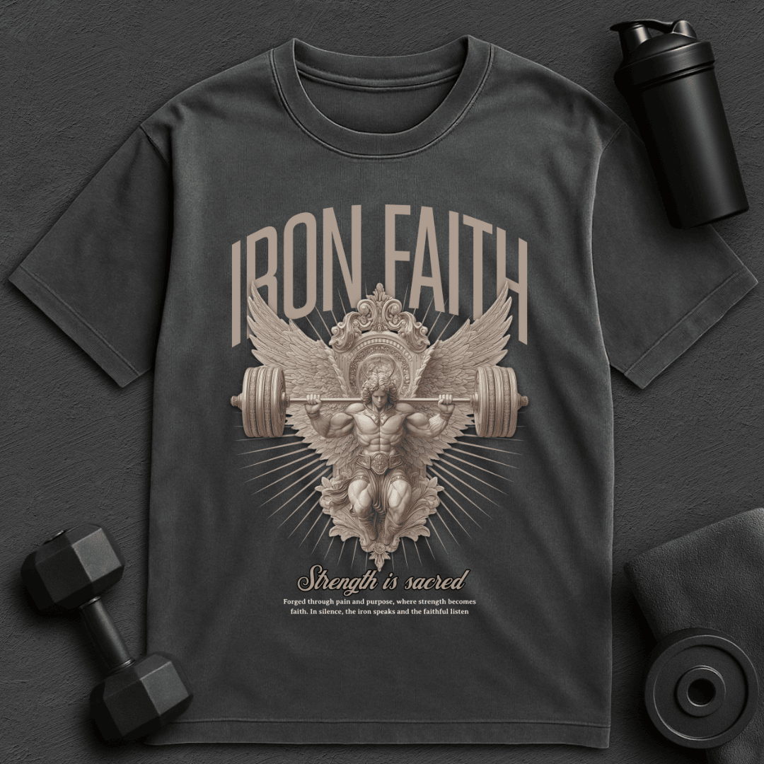 Iron Faith - Oversized T-Shirt