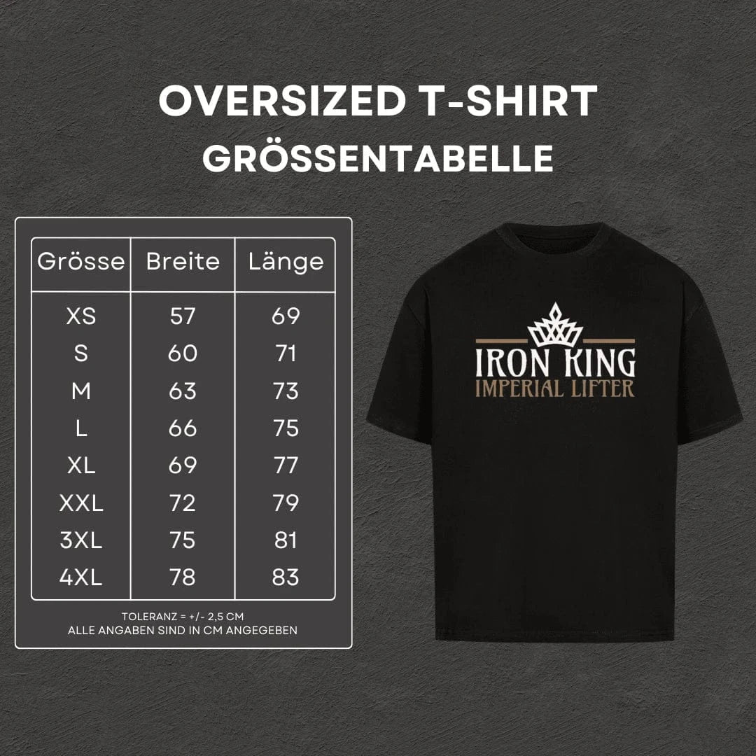 Iron King - Oversized T-Shirt