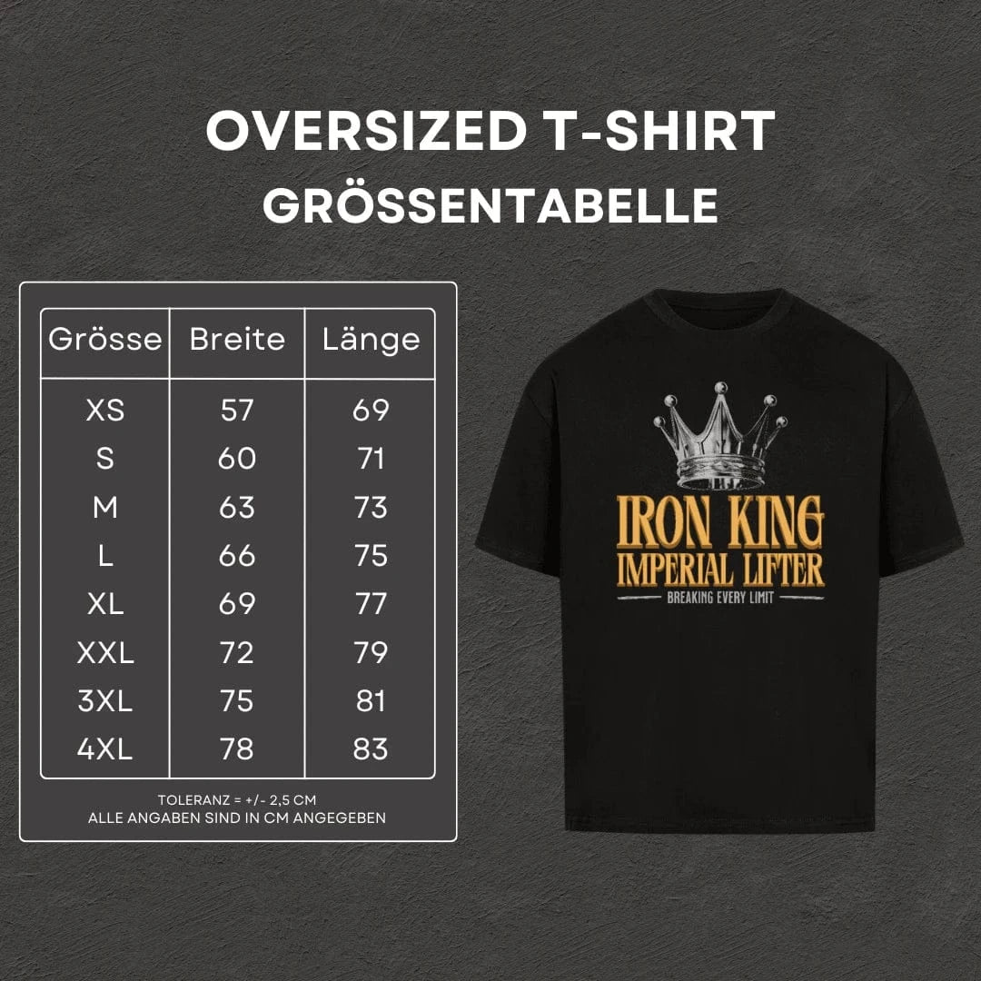 Iron King - Oversized T-Shirt