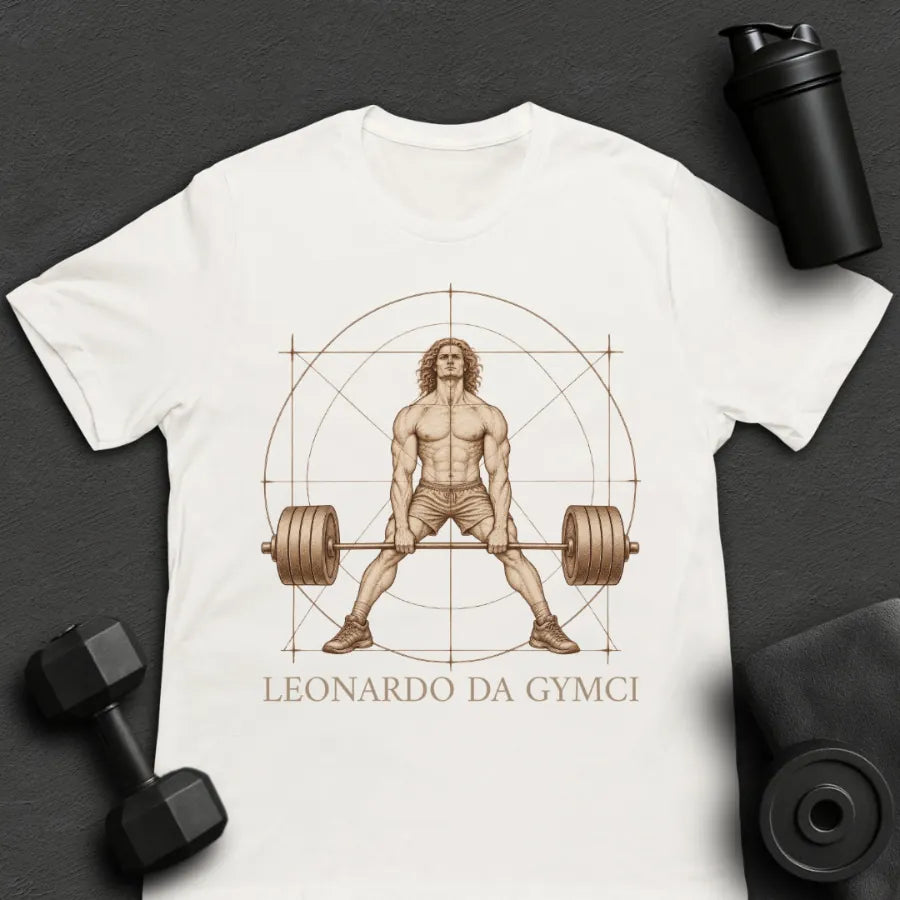 Leonardo Da Gymci - T-Shirt