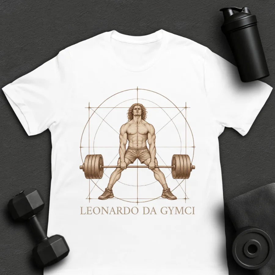 Leonardo Da Gymci - T-Shirt