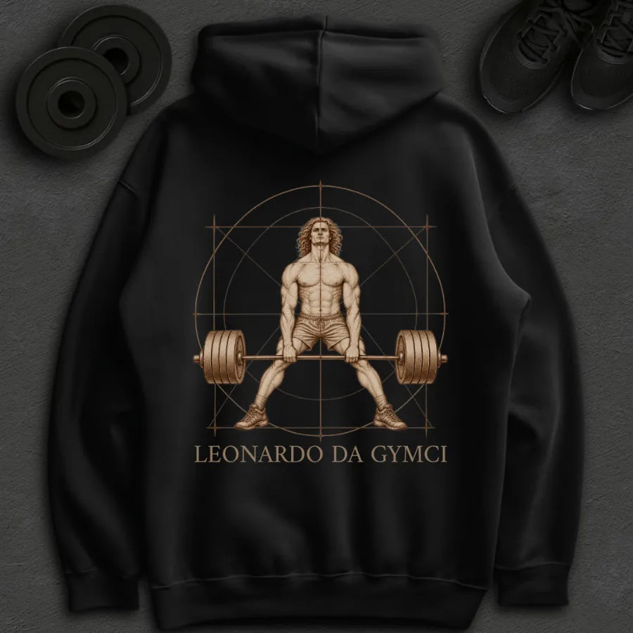 Leonardo Da Gymci - Oversized Hoodie