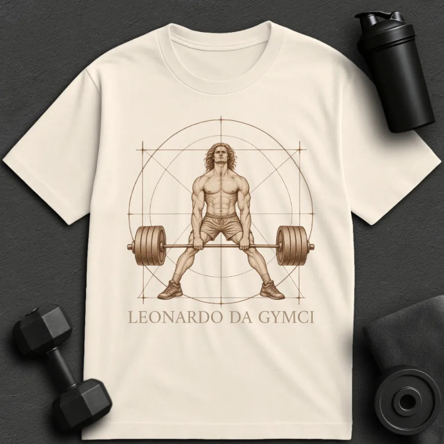 Leonardo Da Gymci - Oversized T-Shirt