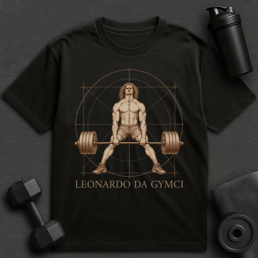 Leonardo Da Gymci - Oversized T-Shirt