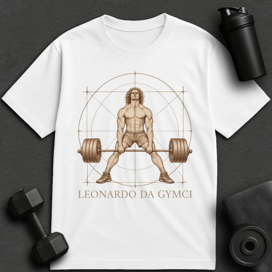 Leonardo Da Gymci - Oversized T-Shirt
