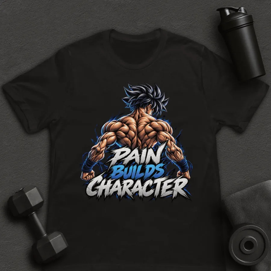 Pain Builds Character - T-Shirt