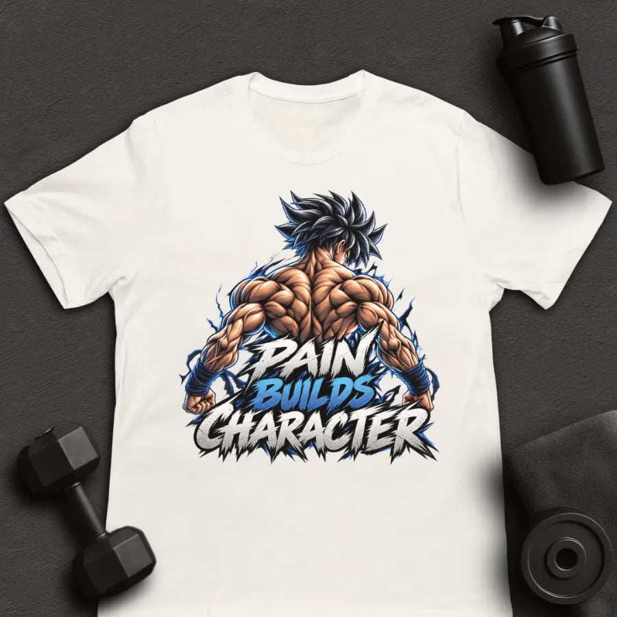 Pain Builds Character - T-Shirt