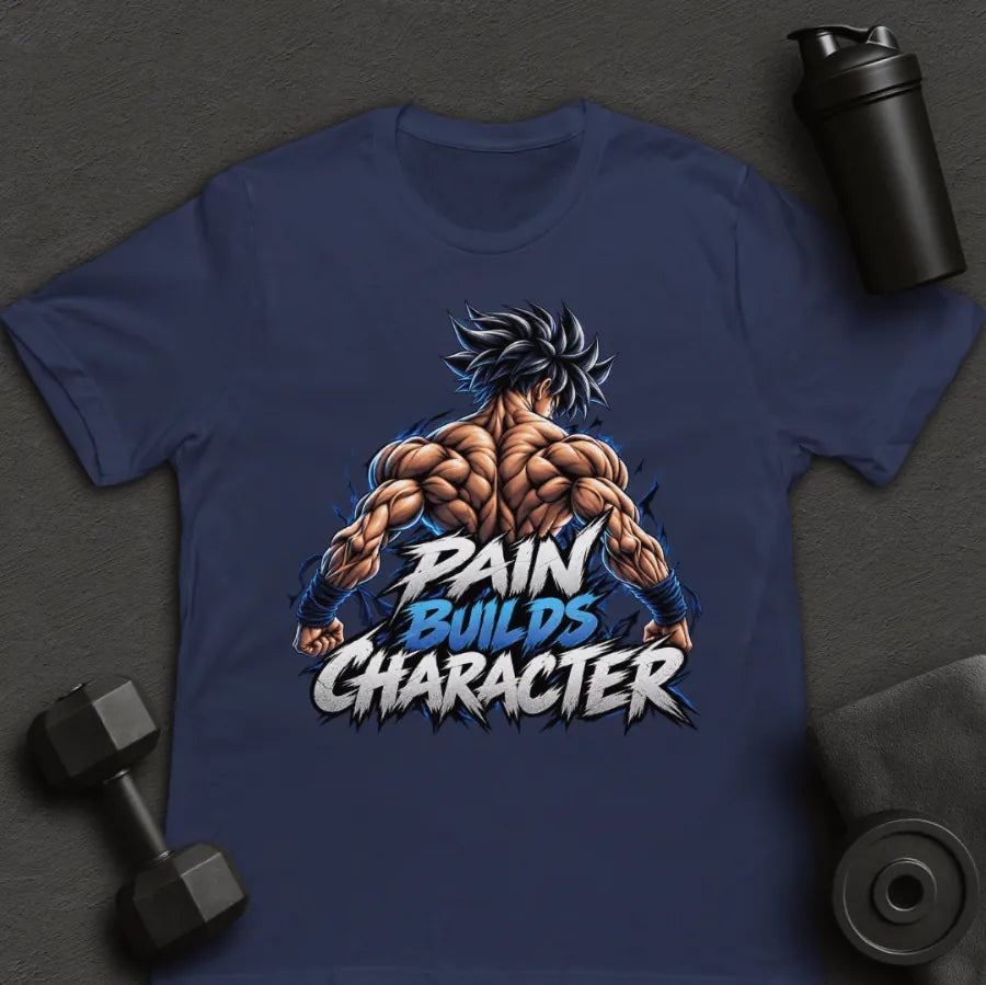 Pain Builds Character - T-Shirt