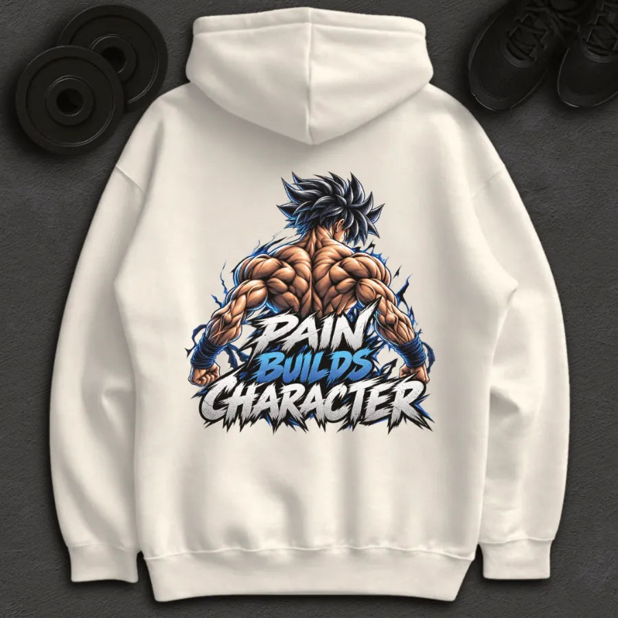 Pain Builds Character - Oversized Hoodie