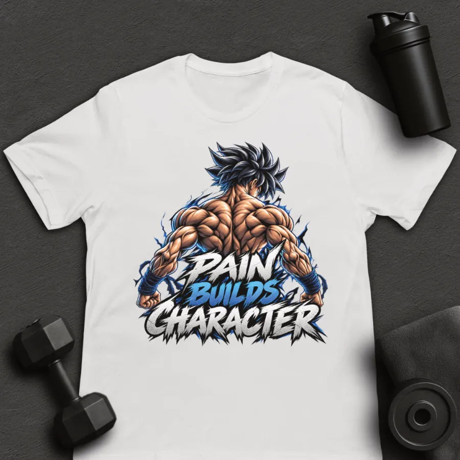 Pain Builds Character - T-Shirt