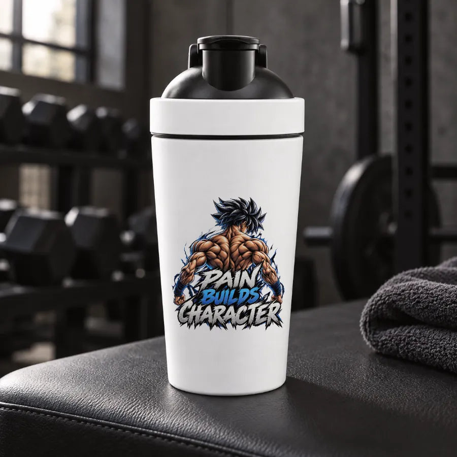 Pain Builds Character - Fitness-Shaker