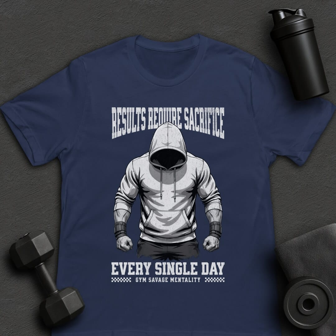 Results Require Sacrifice - T-Shirt