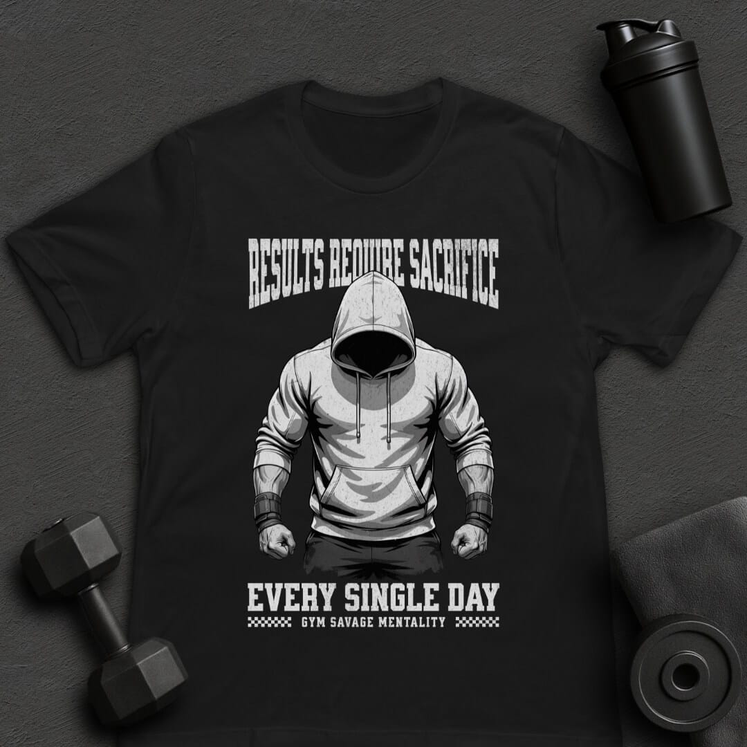 Results Require Sacrifice - T-Shirt