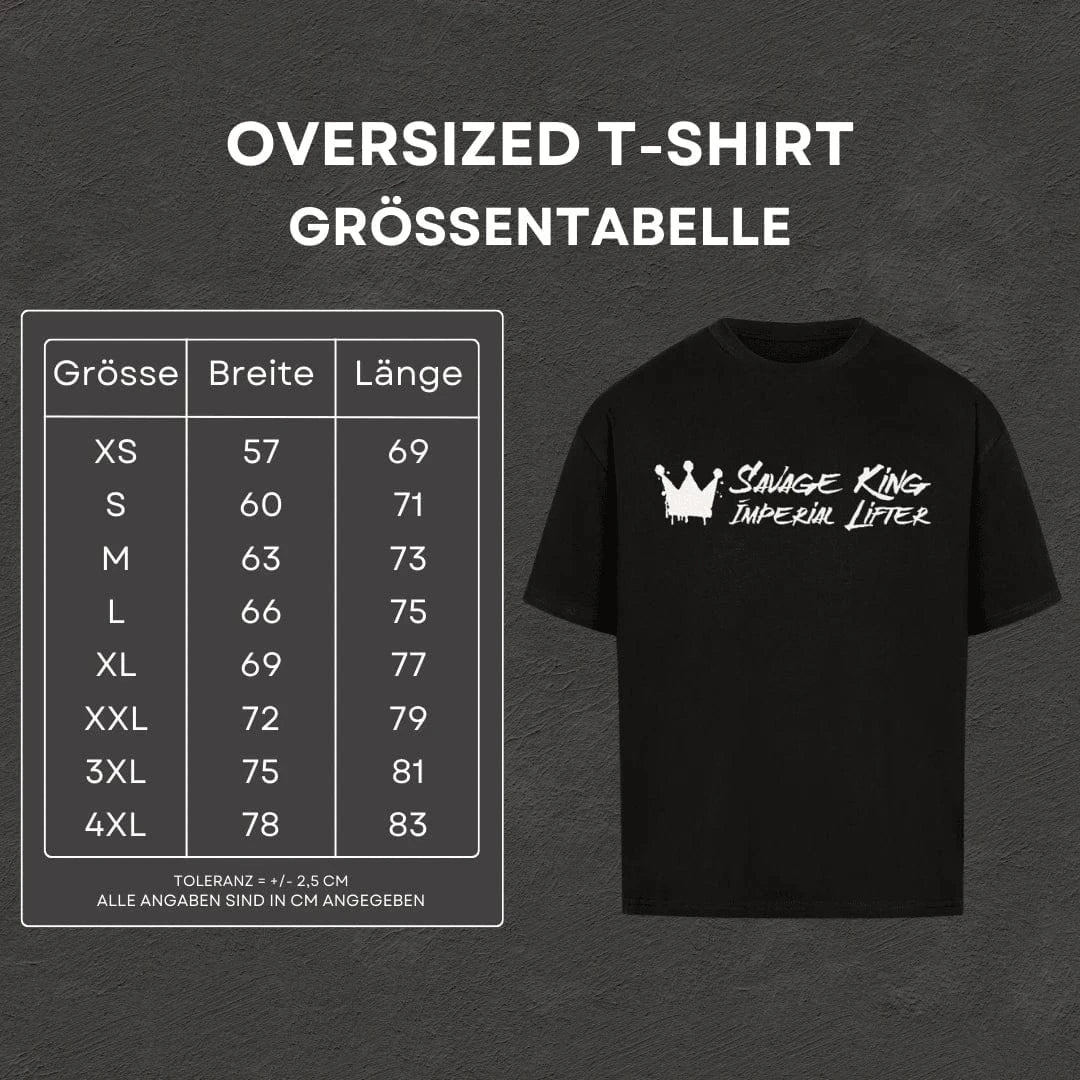 Savage King - Oversized T-Shirt