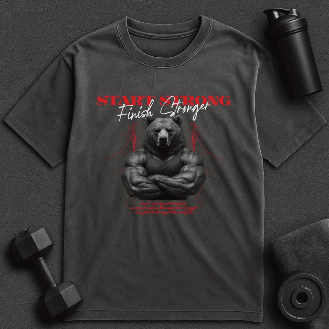 Start Strong - Oversized T-Shirt