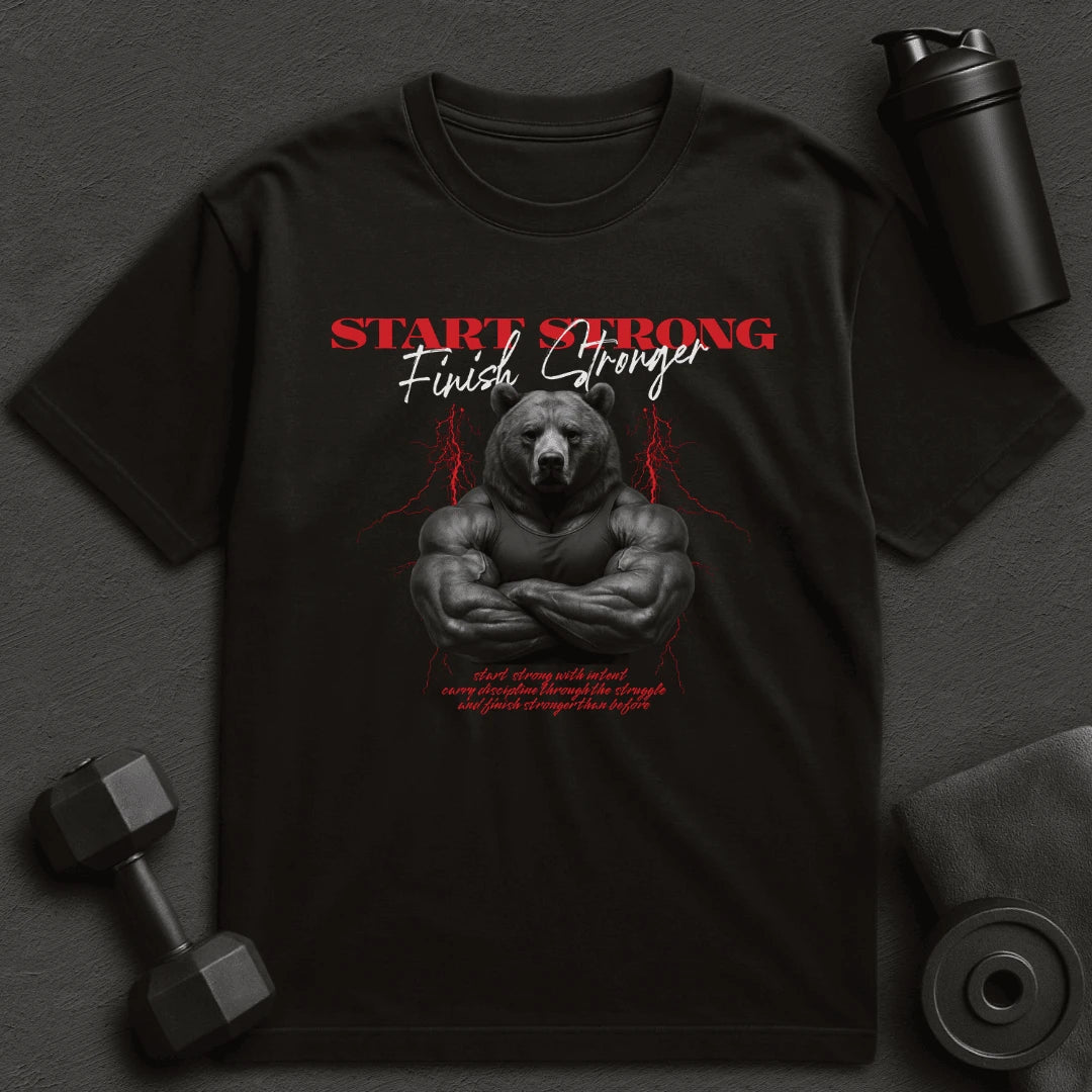 Start Strong - Oversized T-Shirt