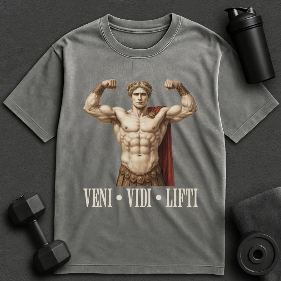 Veni Vidi Lifti - Oversized T-Shirt