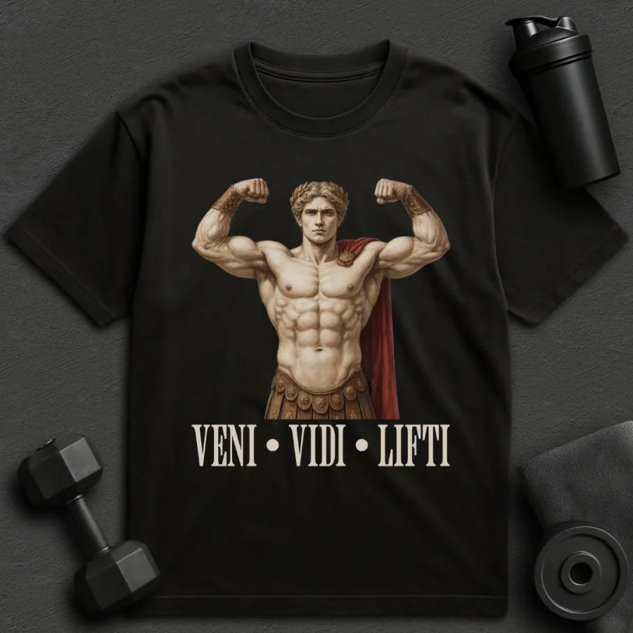 Veni Vidi Lifti - Oversized T-Shirt